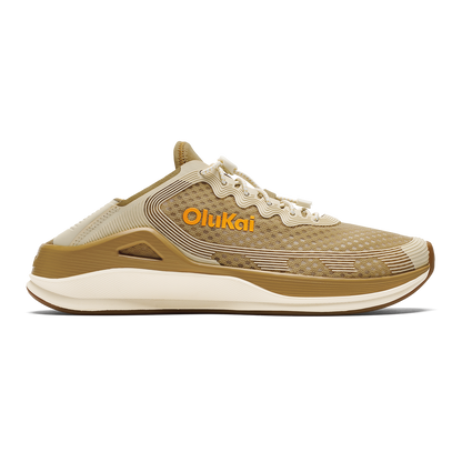 OluKai | ‘Ahi Men’s Water Boat Shoes - Tan / Tapa