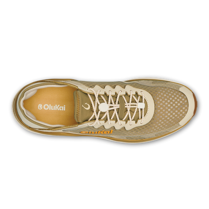 OluKai | ‘Ahi Men’s Water Boat Shoes - Tan / Tapa