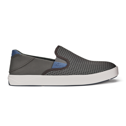 OluKai | Lae‘ahi Men's Slip-On Sneakers - Pavement