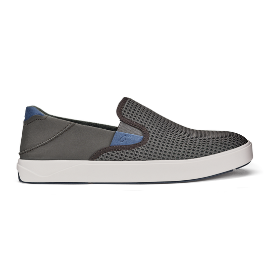 OluKai | Lae‘ahi Men's Slip-On Sneakers - Pavement