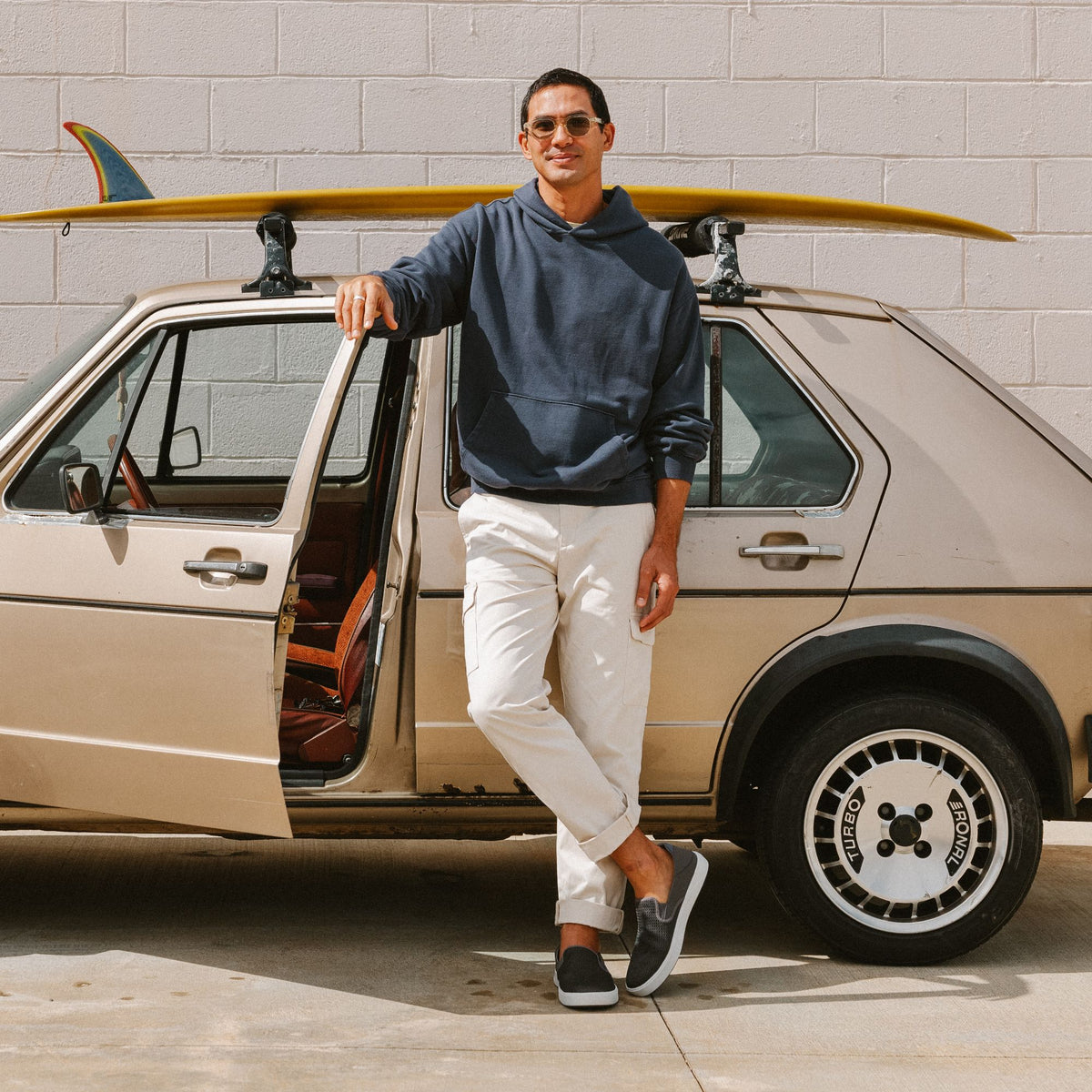 OluKai | Lae‘ahi Men's Slip-On Sneakers - Pavement