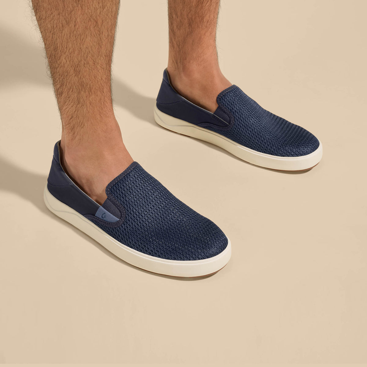 OluKai | Lae‘ahi Men's Slip-On Sneakers - Blue Depth