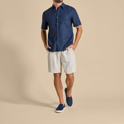 OluKai | Lae‘ahi Men's Slip-On Sneakers - Blue Depth