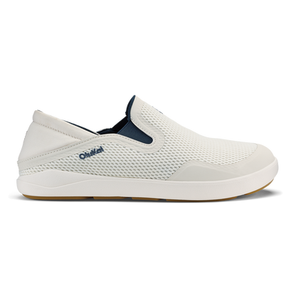 OluKai | Moku Slip-on - White Sand / Trench Blue