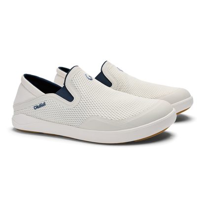 OluKai | Moku Slip-on - White Sand / Trench Blue