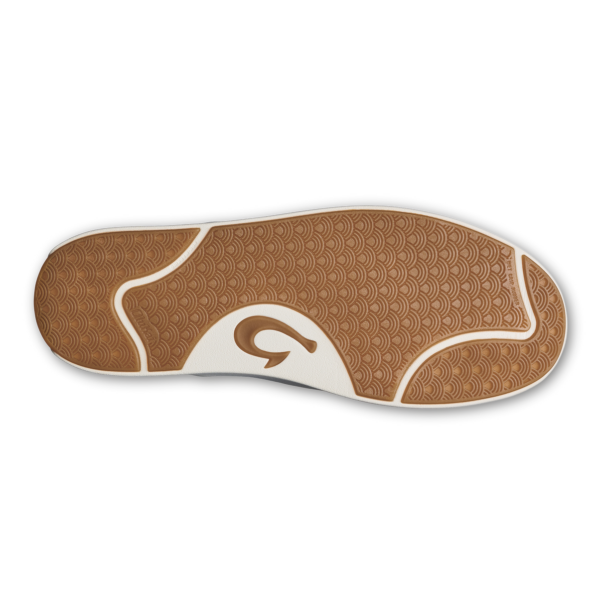 OluKai | Lae‘ahi Lauhala Men's Leather Slip-On Sneakers - Ash