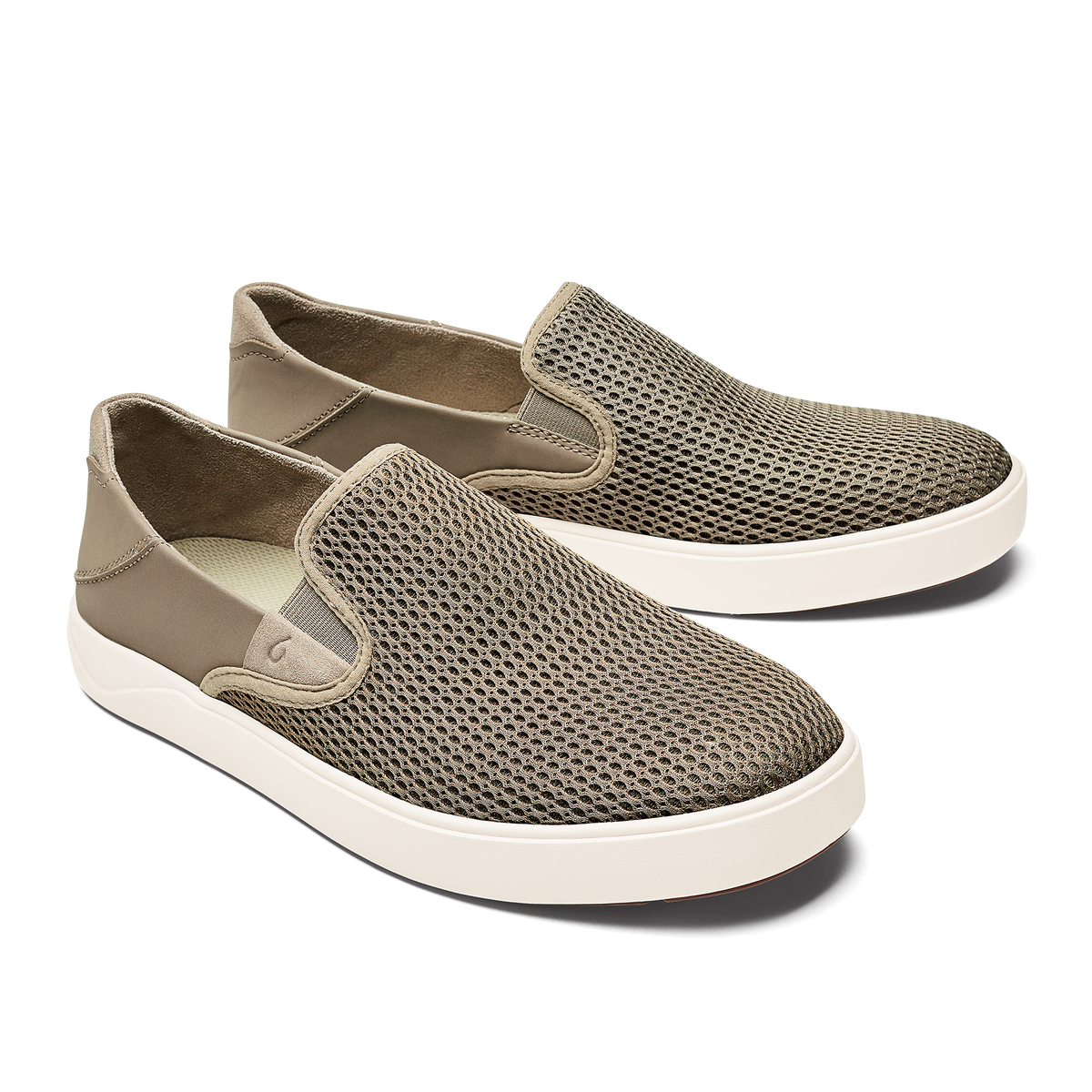 OluKai | Lae‘ahi Men's Slip-On Sneakers - Clay