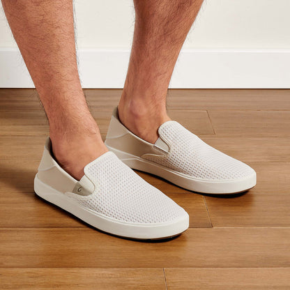 OluKai | OluKai Lae‘ahi - Bone | Men's Slip-on Sneakers