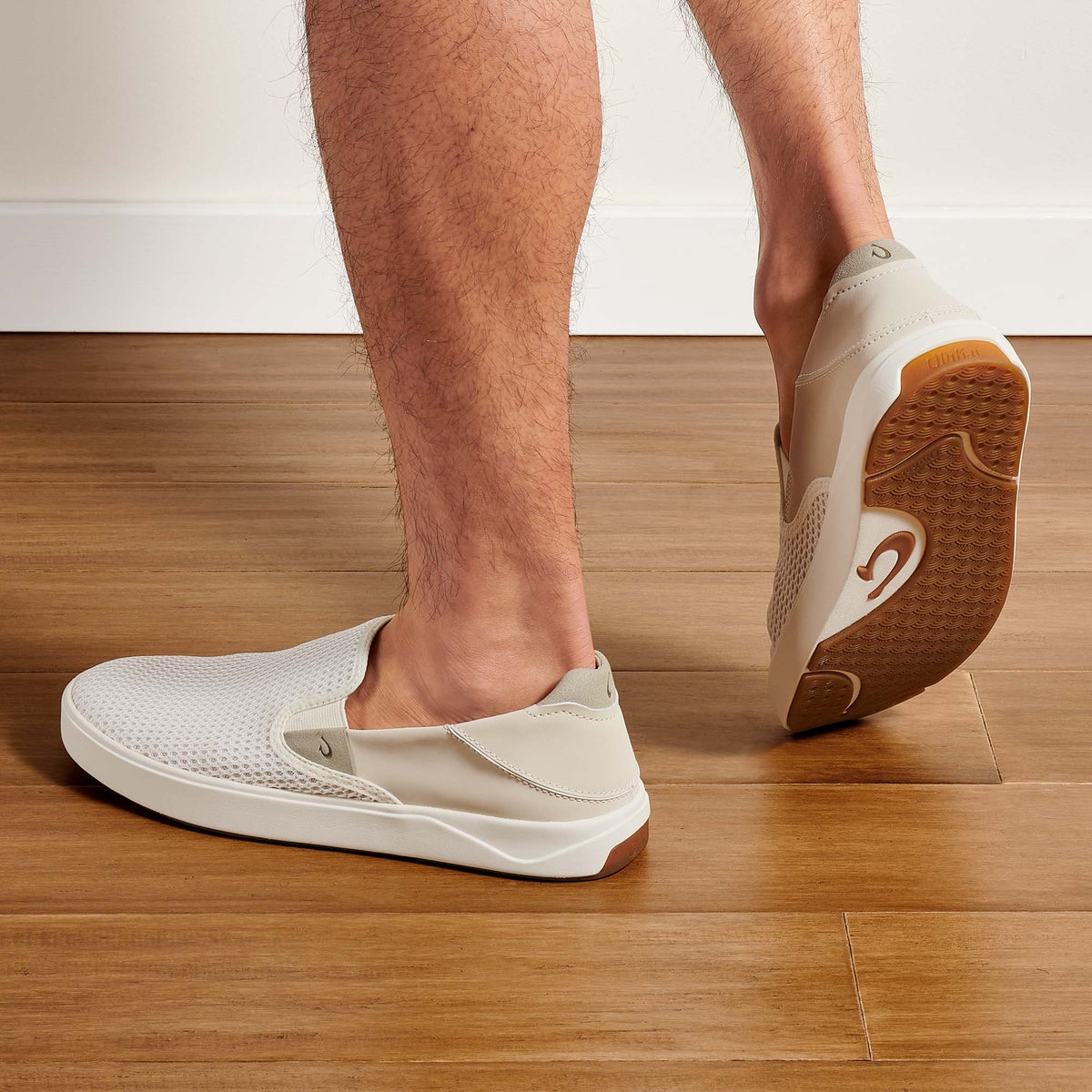 OluKai | OluKai Lae‘ahi - Bone | Men's Slip-on Sneakers