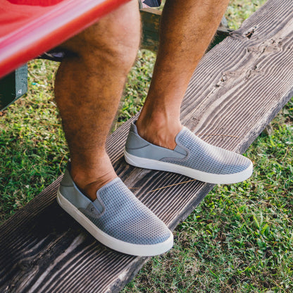 OluKai | Lae‘ahi Men's Slip-On Sneakers - Poi