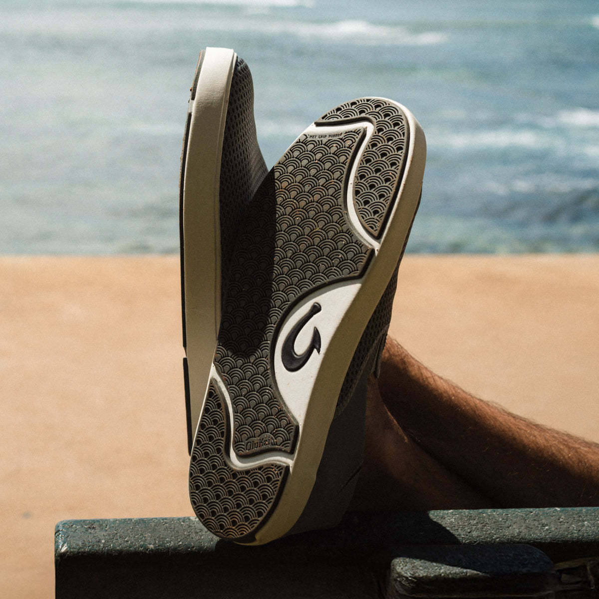 OluKai | Lae‘ahi Men's Slip-On Sneakers - Poi