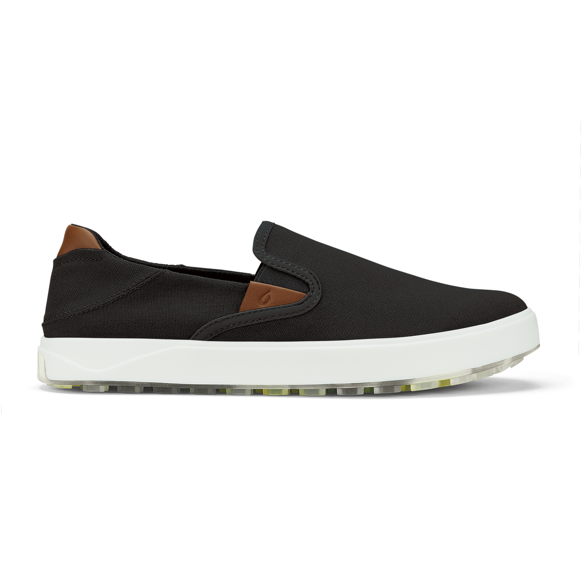 OluKai | Wai‘alae Slip On Men’s Golf Shoes - Lava Rock