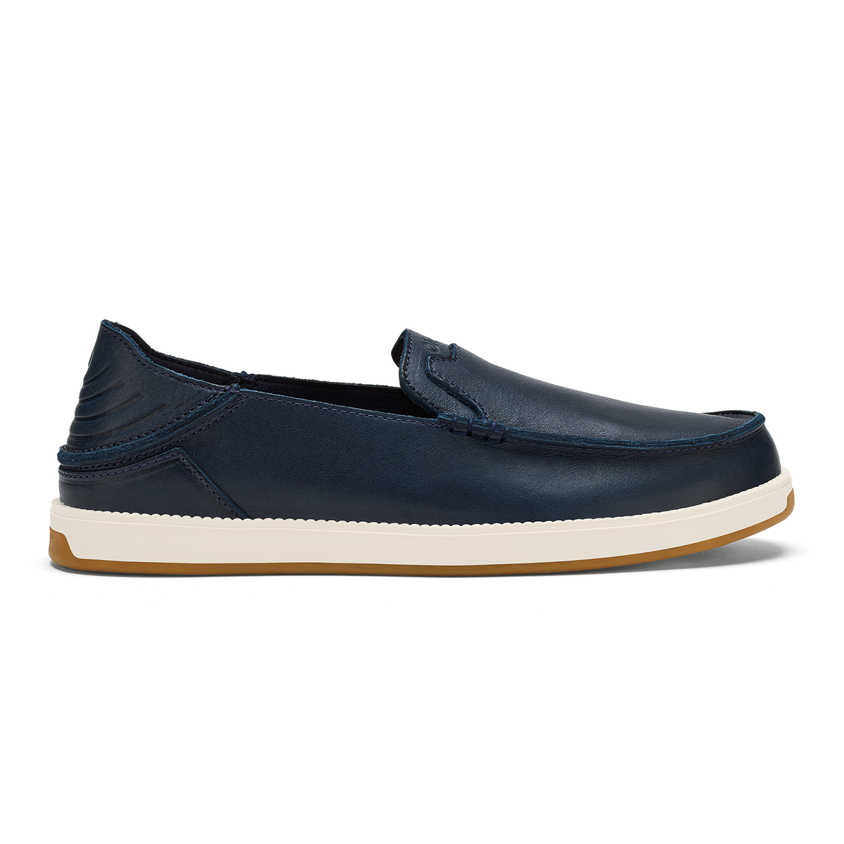 OluKai | Kākaha Nia Men‘s Suede Slip-On Shoes - Mood Indigo
