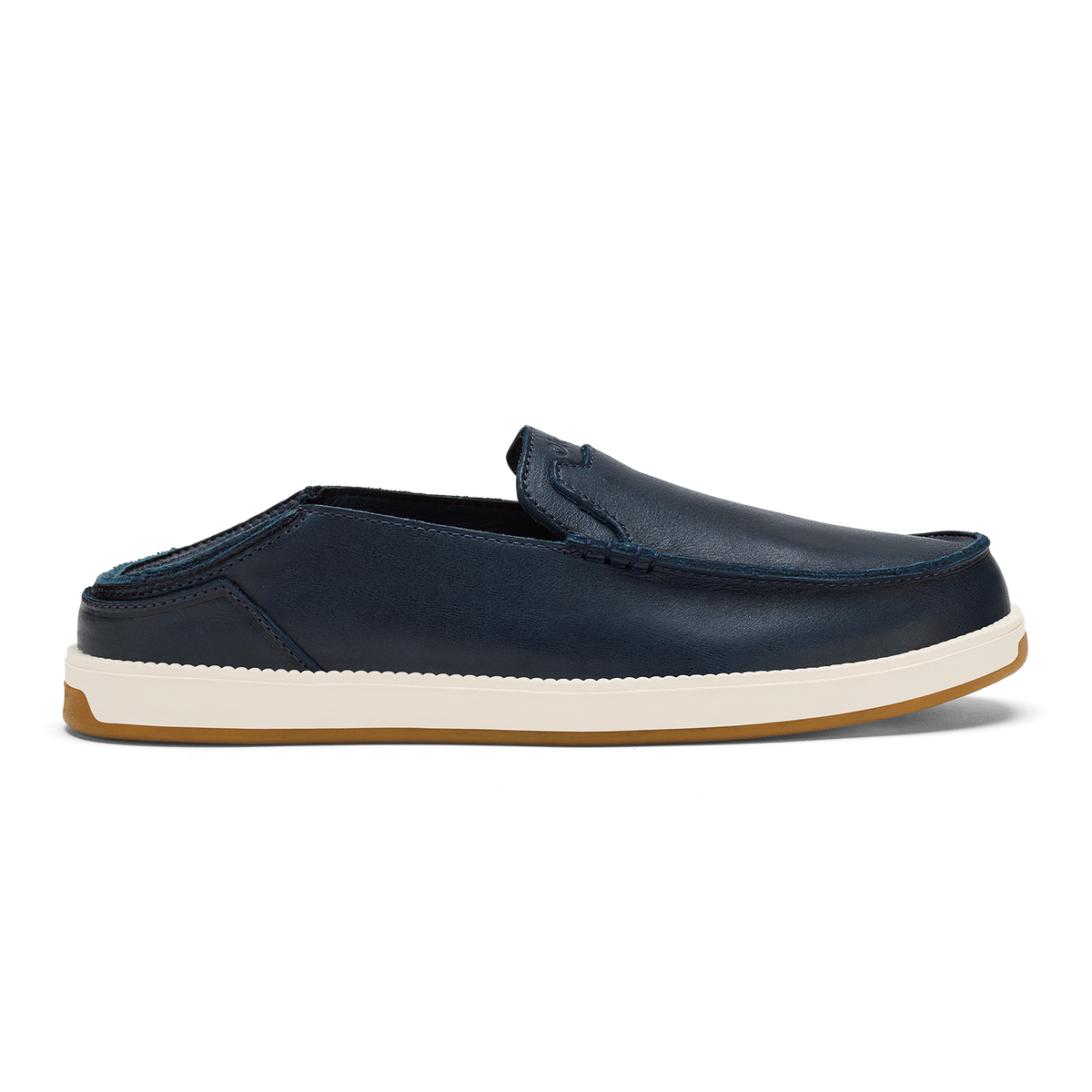 OluKai | Kākaha Nia Men‘s Suede Slip-On Shoes - Mood Indigo