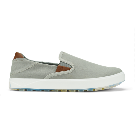 OluKai | Wai‘alae Slip On Men’s Golf Shoes - Ash