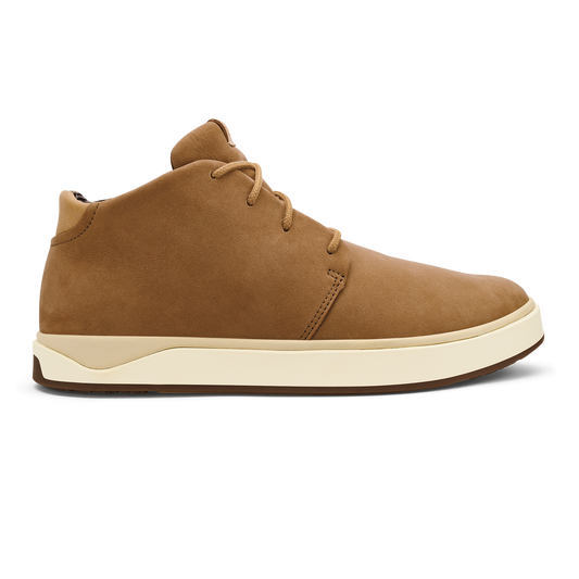 OluKai | Papakū 'Ili Men’s Waterproof Leather Boots- Tan