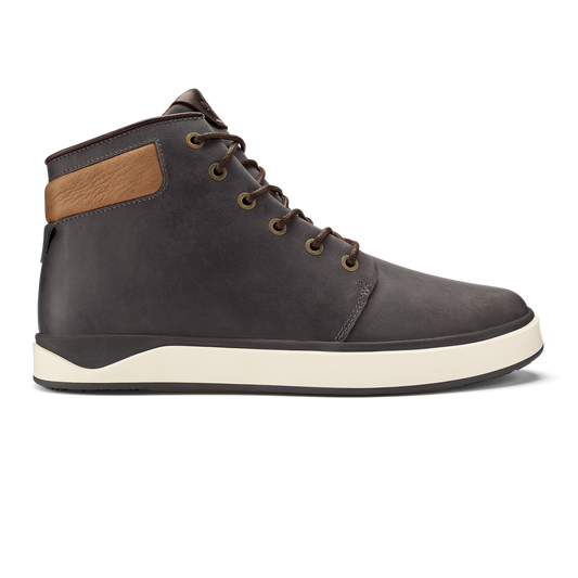 OluKai | Kekaha Men’s Chukka Boots - Pavement / Off White
