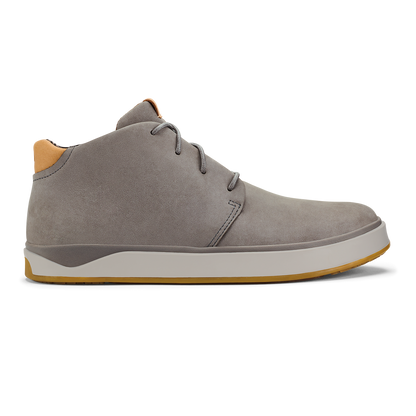 OluKai | Papakū 'Ili Men’s Waterproof Leather Boots- Graphite