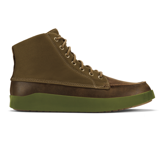 OluKai | Mōlina Men’s Waterproof Leather Boots - Mustang Hanu