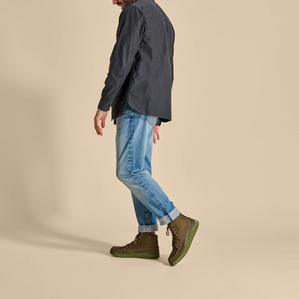 OluKai | Mōlina Men’s Waterproof Leather Boots - Mustang Hanu