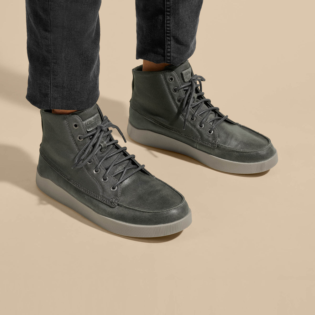 OluKai | Mōlina Men’s Waterproof Leather Boots - Black