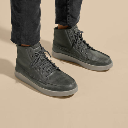 OluKai | Mōlina Men’s Waterproof Leather Boots - Black