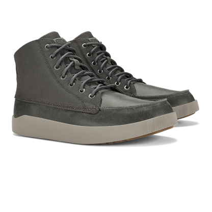 OluKai | Mōlina Men’s Waterproof Leather Boots - Black