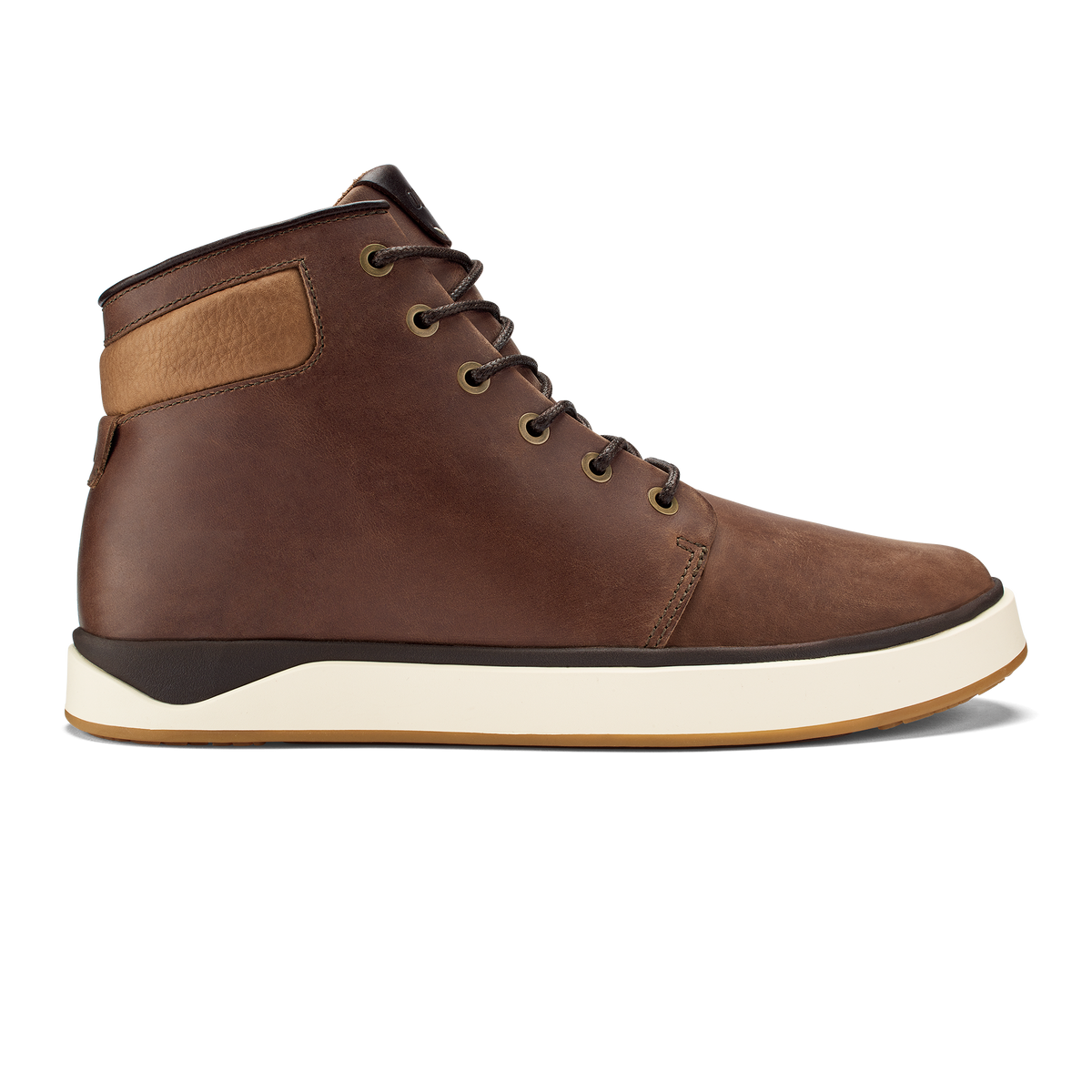 OluKai | Kekaha Men’s Chukka Boots - Toffee / Off White