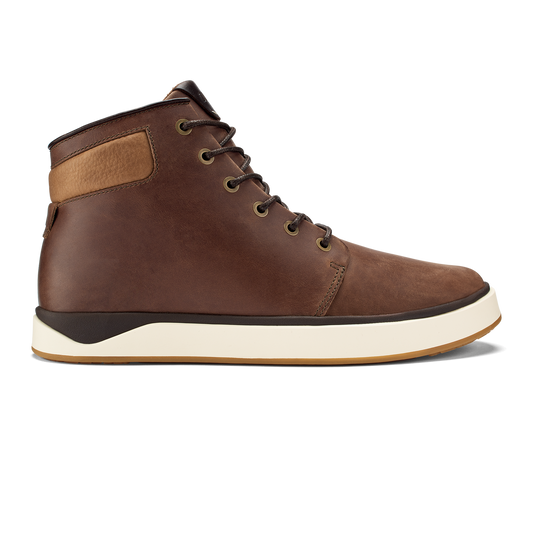 OluKai | Kekaha Men’s Chukka Boots - Toffee / Off White