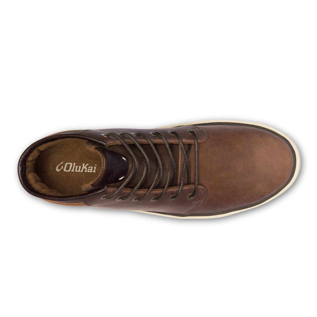 OluKai | Kekaha Men’s Chukka Boots - Toffee / Off White