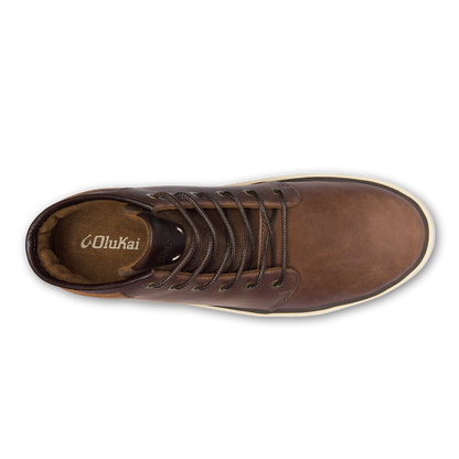 OluKai | Kekaha Men’s Chukka Boots - Toffee / Off White