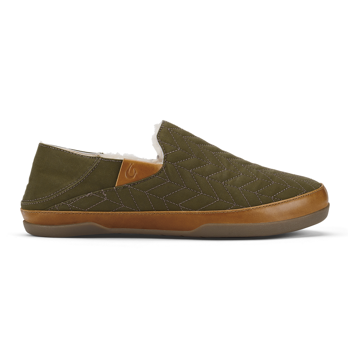 OluKai | Hanohano Men’s Waxed Canvas Slippers - Husk