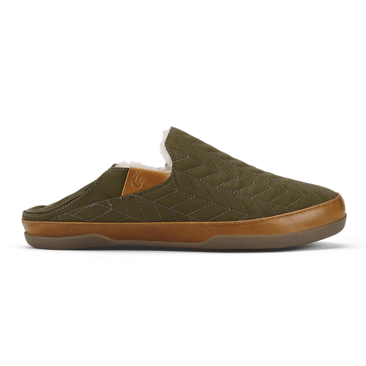 OluKai | Hanohano Men’s Waxed Canvas Slippers - Husk
