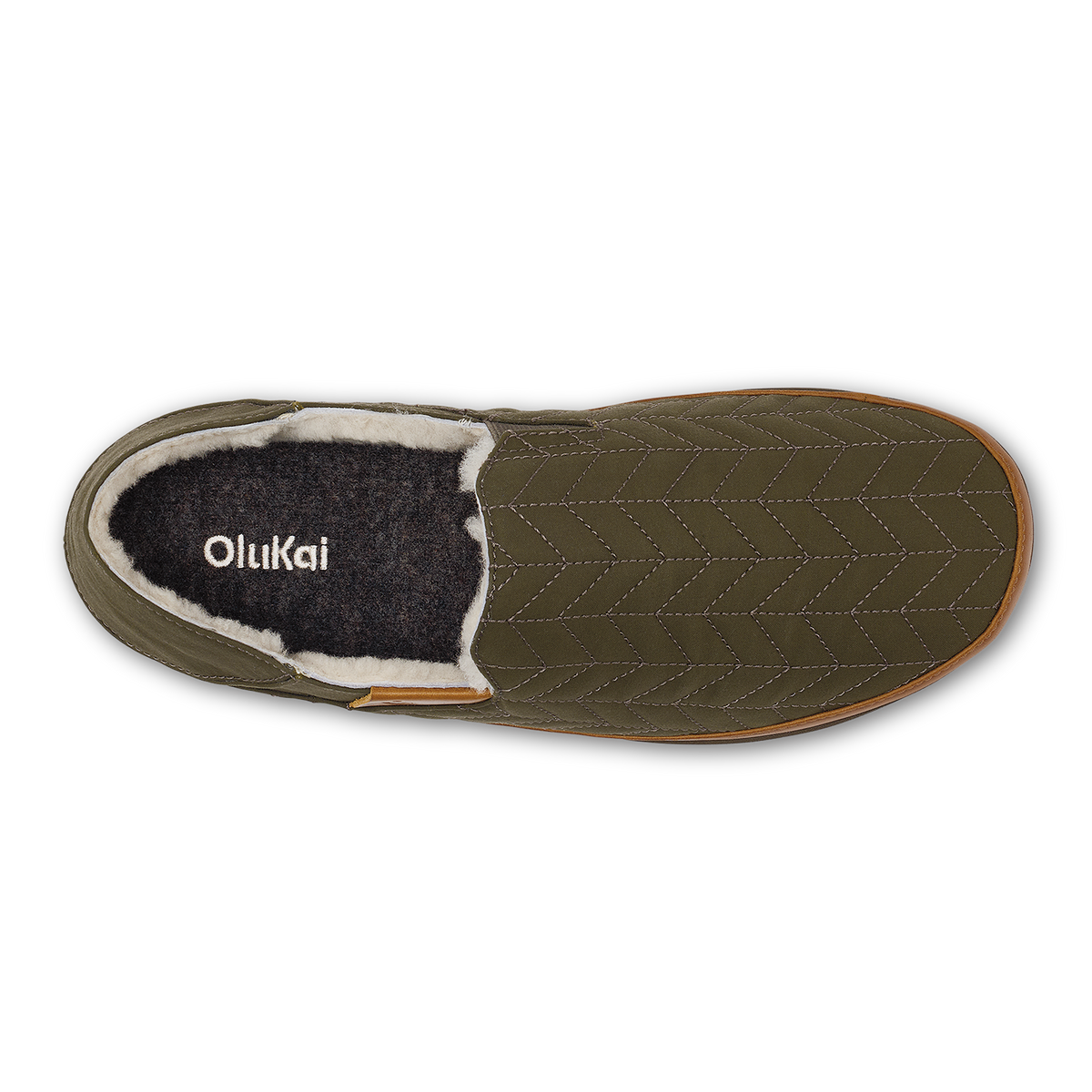 OluKai | Hanohano Men’s Waxed Canvas Slippers - Husk