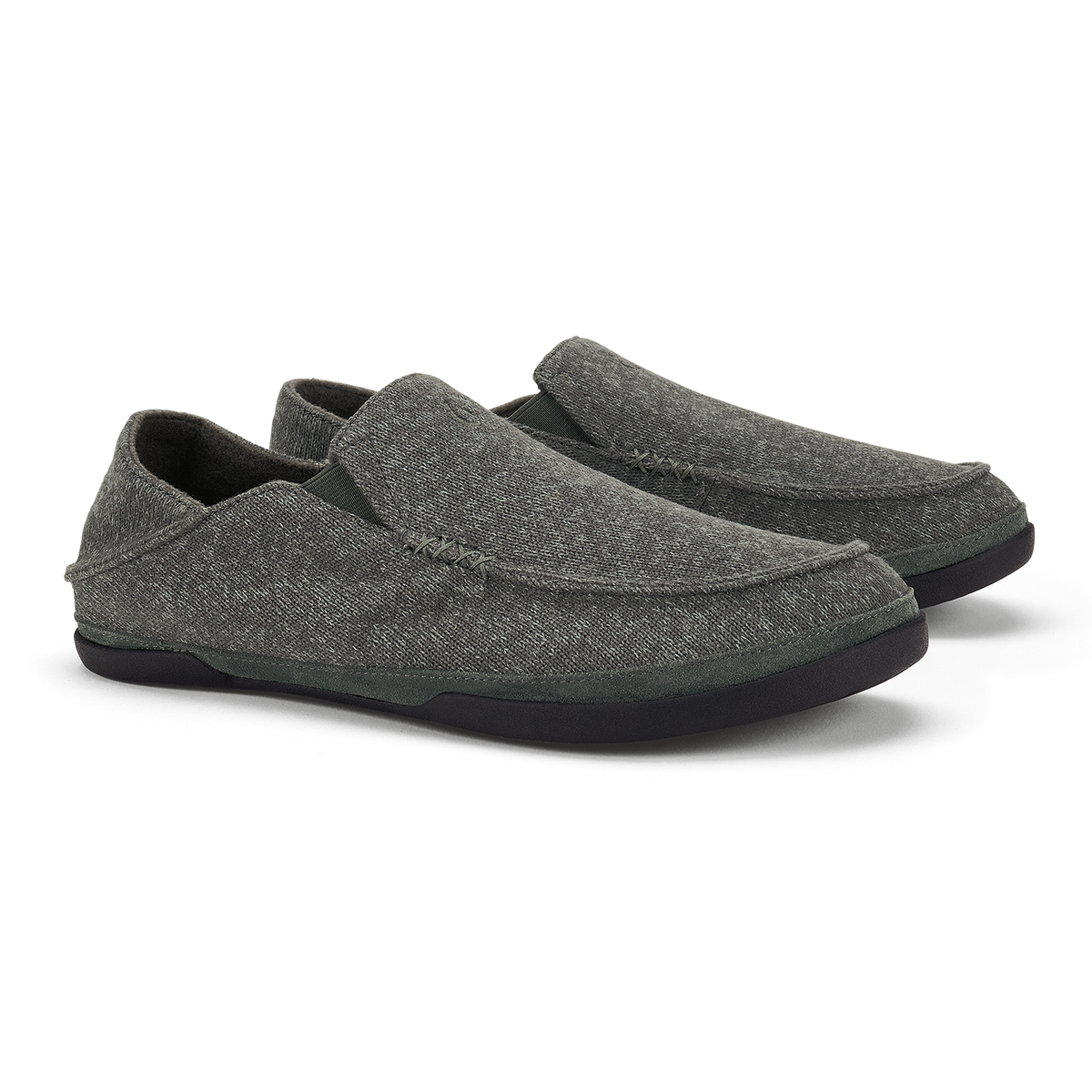 OluKai | Moloā Hulu Men's Lightweight Slippers - Lava Rock