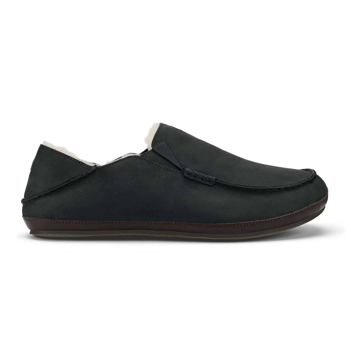 OluKai | Moloā Slipper - Black / Dk Java