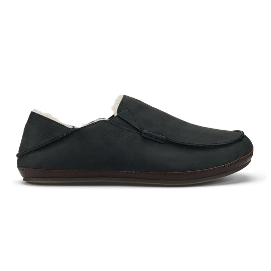 OluKai | Moloā Slipper - Black / Dk Java