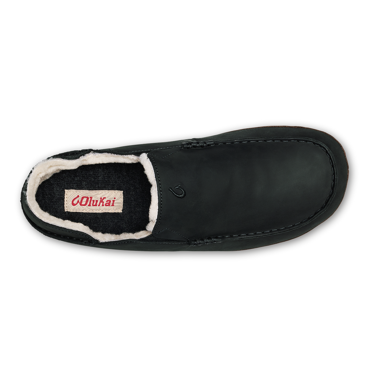 OluKai | Moloā Slipper - Black / Dk Java