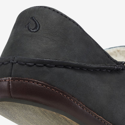 OluKai | Moloā Slipper - Black / Dk Java