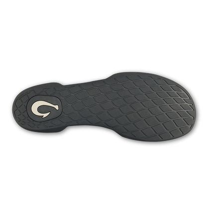 OluKai | Moloā Hulu Men’s Wool Slippers - Black