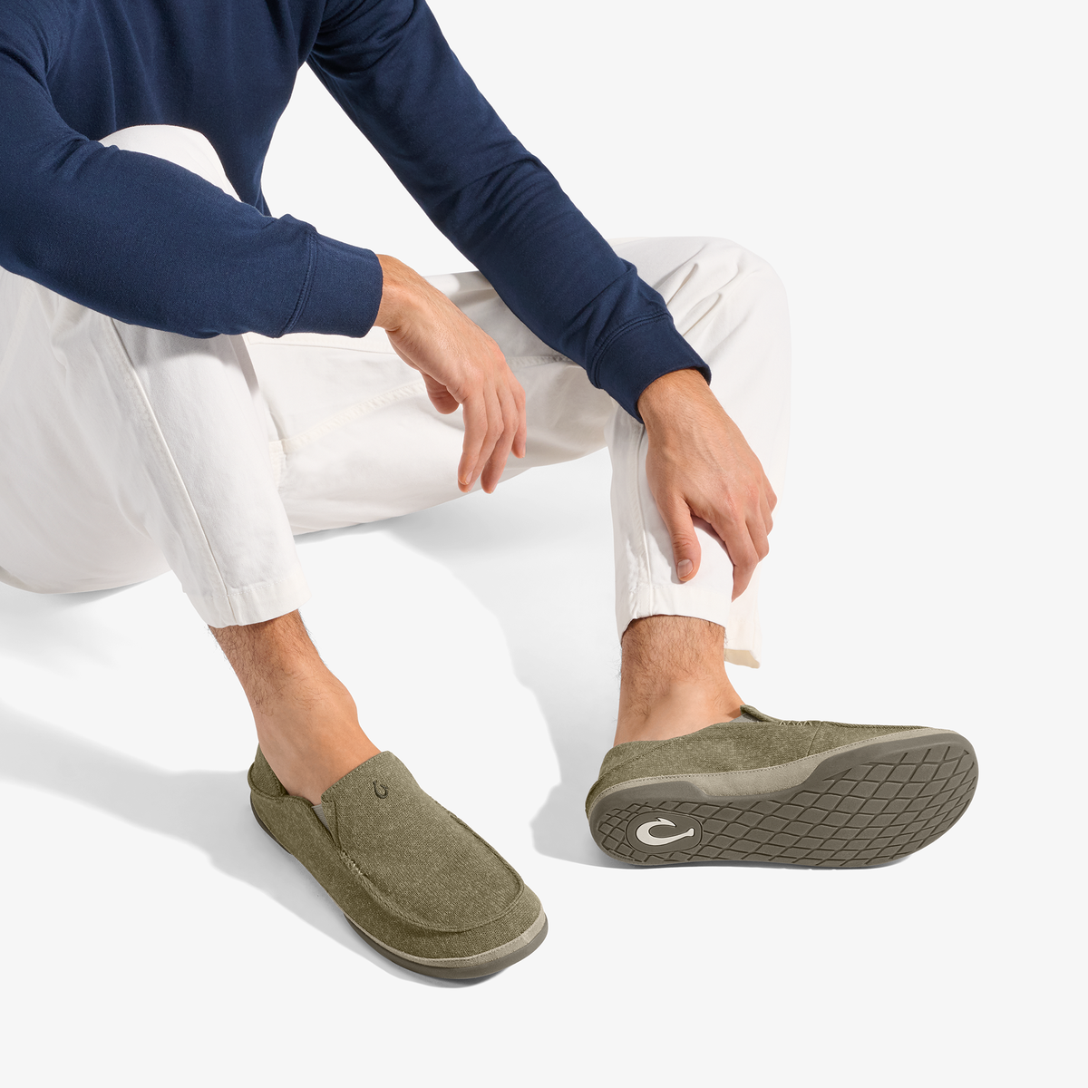 OluKai | Moloā Hulu Men‘s Slippers - Clay