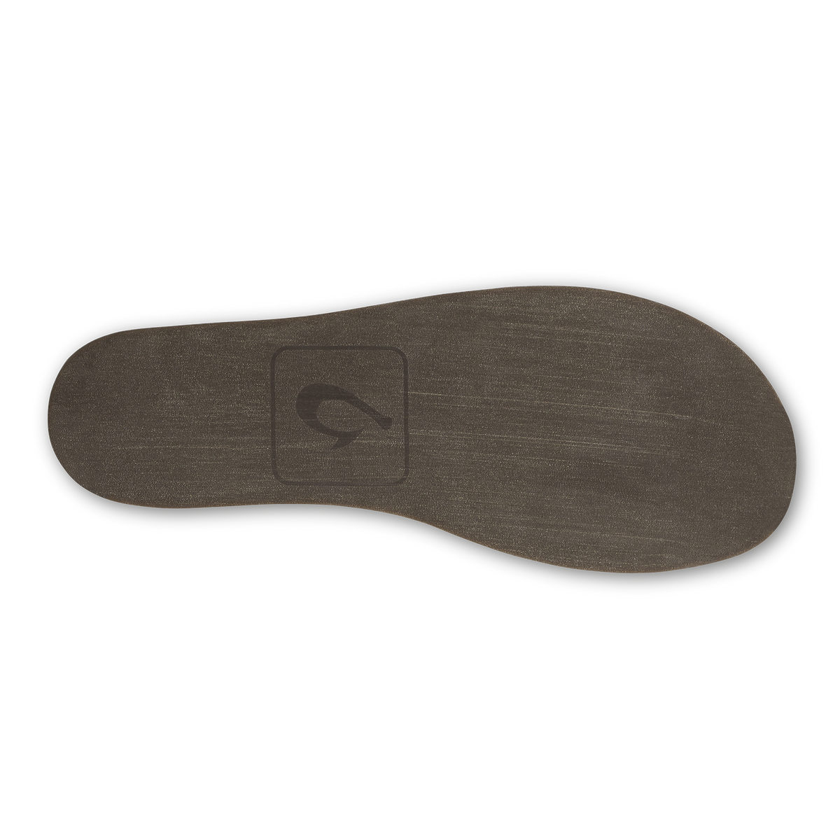 OluKai | Moloā Men's Leather Slippers - Kona Coffee