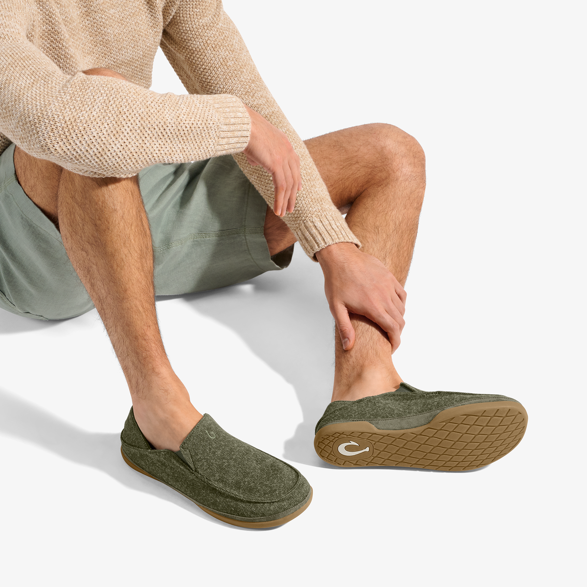 OluKai | Moloa Hulu - Dusty Olive / Dusty Olive