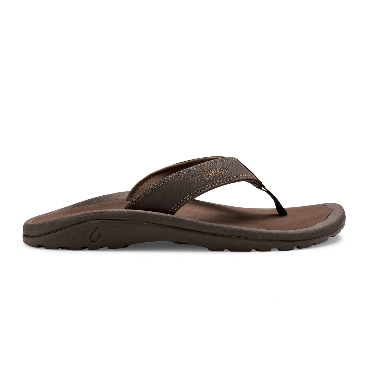 OluKai | ‘Ohana Men's Beach Sandals - Dark Java / Ray