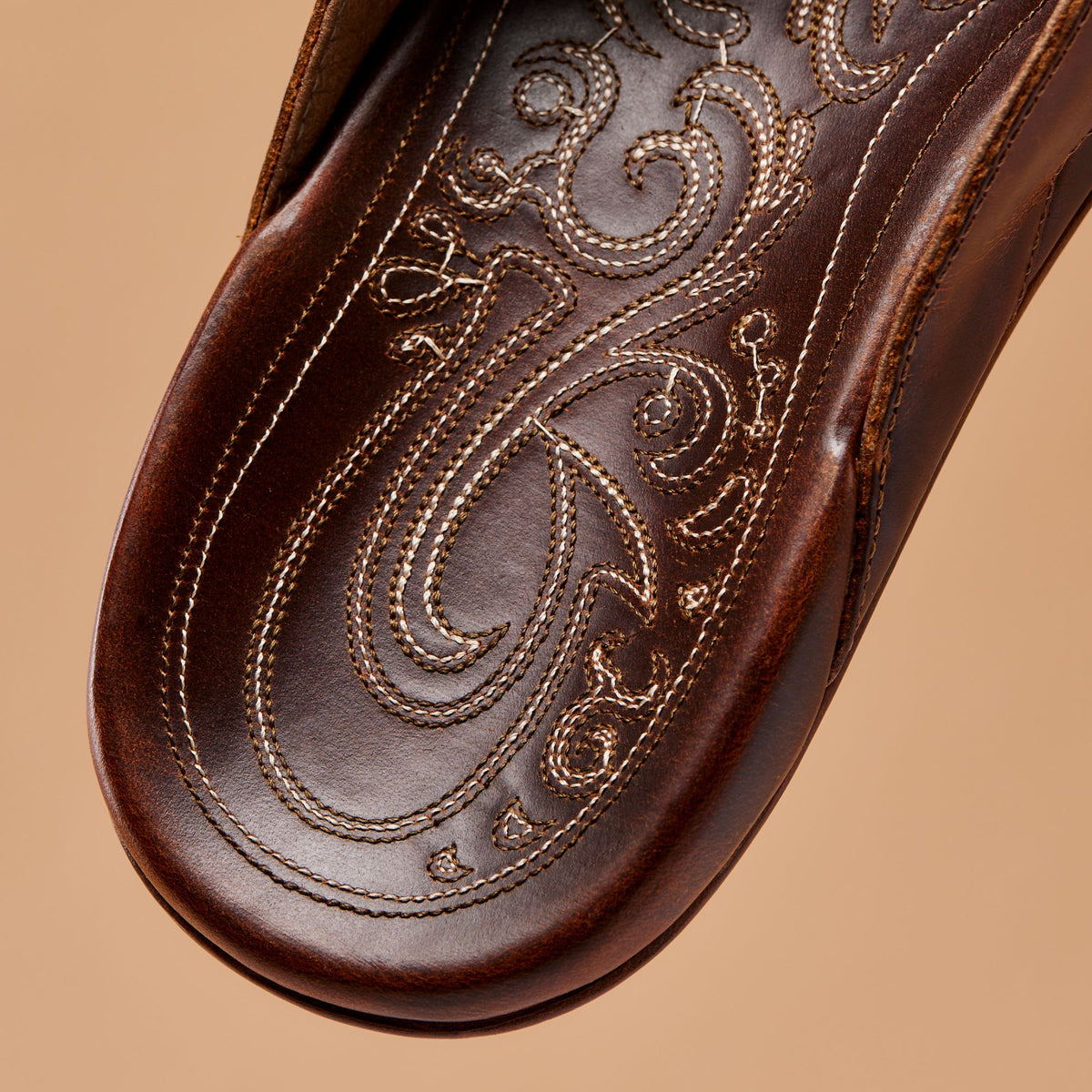 OluKai | Mekila Men's Full-Grain Leather Beach Sandals - Natural