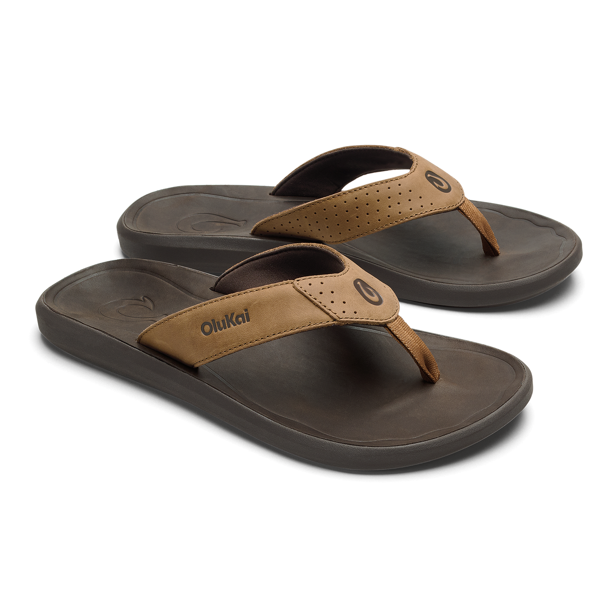 OluKai | Pili - Tan / Dark Java