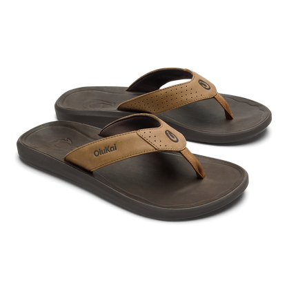 OluKai | Pili - Tan / Dark Java