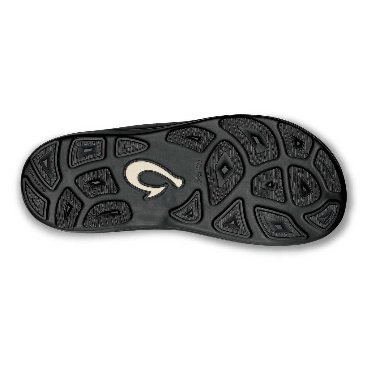 OluKai | Kīpī Men’s Comfortable Beach Sandals - Black