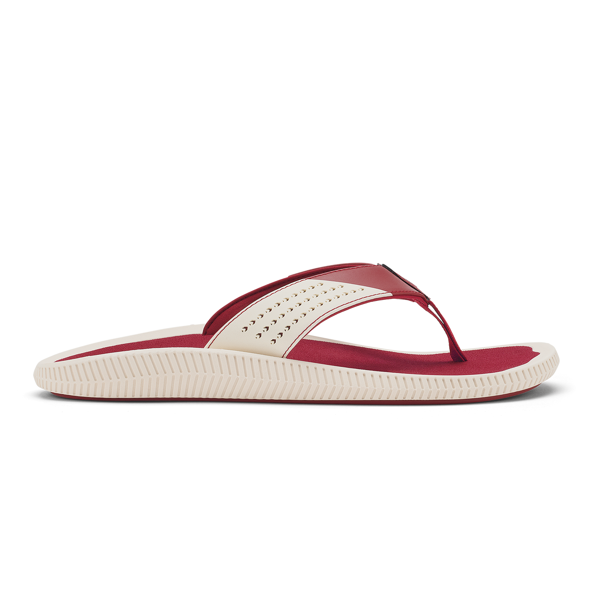 OluKai | Ulele - Off White / Deep Red