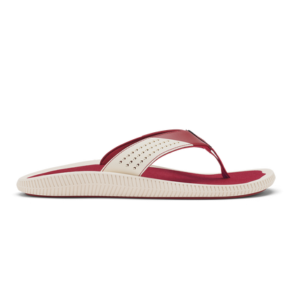 OluKai | Ulele - Off White / Deep Red